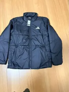 【新品・未使用】adidas 黒 ジャケット 3本ライン