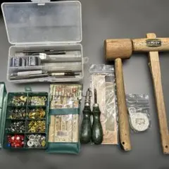 木製 ミニハンマー キーホルダー 鉄製 アンティーク調 ヴィンテージ風 