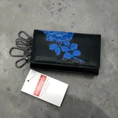 アルセラピィ フィセルローズ 青薔薇 カードケース 本革 ゴルチエ系