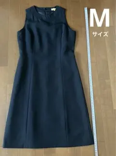 ワンピース　黒　ノーブランド　M サイズ　（小さめ）　裏地あり　発表会 にも