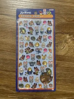 ボンボンドロップシールミニ　ズートピア　正規品　新品未使用品　ボンドロ