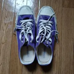 Converse All Star 紫 スニーカー 24.5cm