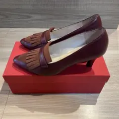 【訳アリ・美品】 ORiental TRaffic フリンジパンプス