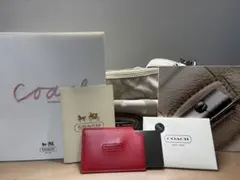 【美品】coach バッグ　付属品付き