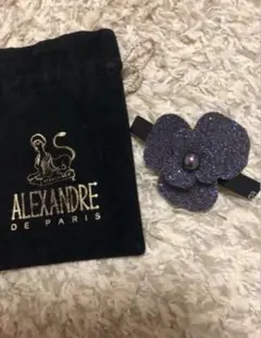 お値下げしました！新品同様 アレク華やかなカメリアバレッタ