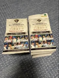 EPOCH 2024 NPB プロ野球カード 未開封24パック エポック