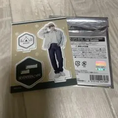 【新品未使用】SEVENTEENセブチカフェ2022 アクスタ　ウジ