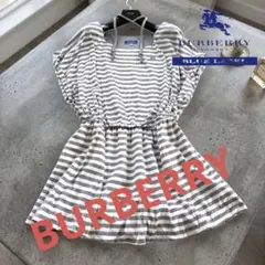 BURBERRY ❤️バーバリー　38 未使用半袖チュニック　Y2K ホースロゴのサムネイル