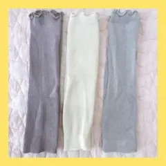 SOWAN オーガニックコットン ベビー レッグウォーマー 3足　日本製