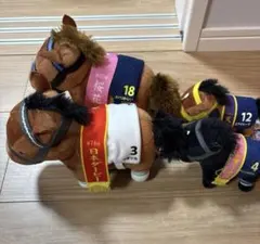 大人気　1人限定！アーモンドアイ ぬいぐるみ アイドルホース 競馬