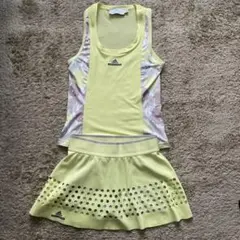 アディダスステラマッカートニー　テニスウェア　セットアップ