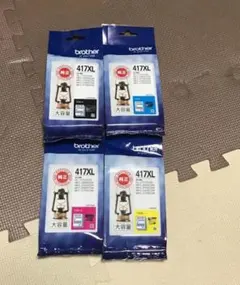 Brother純正品417XL インクカートリッジ 4色セット - メルカリ
