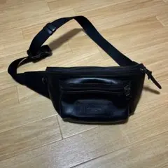 【超美品】COACH コーチ★F75776 レザー ボディバッグ ★ブラック