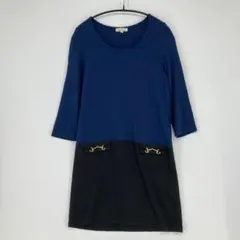 Ropé Picnic ロペピクニック バイカラー ワンピース 38サイズ