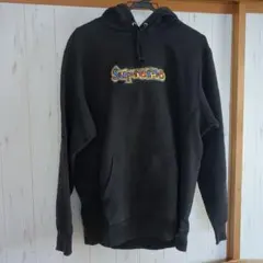 Supreme マークゴンザレス　カラフルロゴ ブラックパーカー