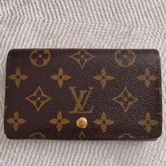 ルイヴィトン ポルトモネビエ トレゾール モノグラム 二つ折財布
