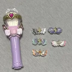 キミとアイドルプリキュア　キラキラショータイムマイク、リボン5点