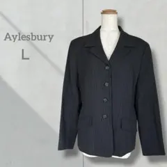 【アリスバーリー】レディース ジャケット ウール グレー Ｌ スーツ ビジネス