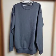 ＵＶカット乾きやすいワッフルクルーネック長袖Ｔシャツ　S