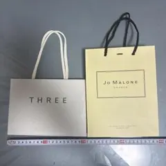 THREE Jo Malone ショップ袋 2枚セット