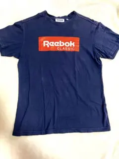 Reebok CLASSIC Tシャツ S ネイビー