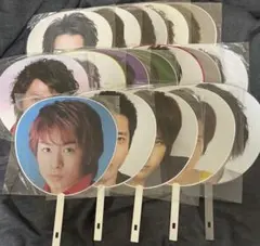 ジャニーズ　嵐　うちわ　大野智　櫻井翔　相葉雅紀　二宮和也　松本潤