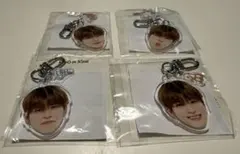 treasure アサヒ カプセルトイ 顔アクキー 喜怒哀楽コンプリート