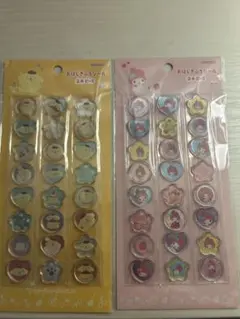 おはじきふうシール　ポムポムプリン　マイメロディ