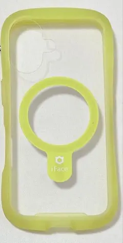 iFace MagSafe iPhone 16 ケース クリア クリアイエロー