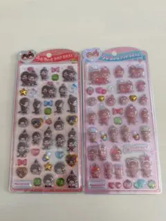 【正規品】うるちゅるポップシール モンチッチ　セット
