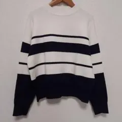 ROPÉ PICNIC ストライプニットセーター 38