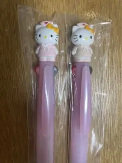 【未開封・非売品】ハローキティ ナースキティ 参天製薬 ボールペン 2本セット