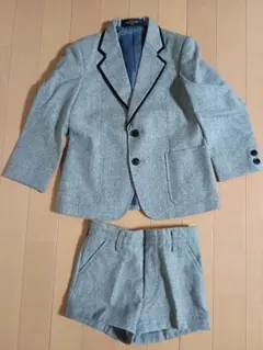 子供用ブレザー ショートパンツ ジレ 115cm 40年前