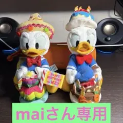 ドナルドダック 誕生日ぬいぐるみバッジ　2018年 2020年