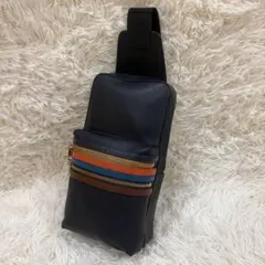 Paul Smith ポールスミス シグネチャージップストライプ ボディバッグ