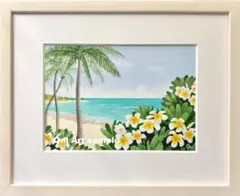 透明水彩画 原画 「紫陽花の丘01」額縁付き F4サイズ 風景画 - メルカリ