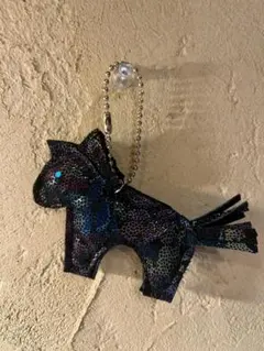 B-32【一点物】本革 馬チャーム｜2026年干支｜幸運のお守り