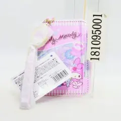 マイメロディ リール付きパスケース リール付き フラットケース 定期券入れ
