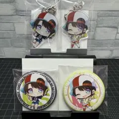 大空スバル　ホロライブ　FAMS 2019 アクキー缶バッジ4種セット