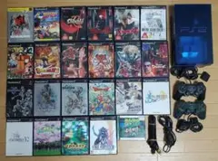 PS2 本体　SCPH-37000 +ゲームソフト23点セット