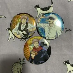 呪術廻戦　セガコラボカフェ　ホログラム缶バッジ　虎杖悠仁　五条悟