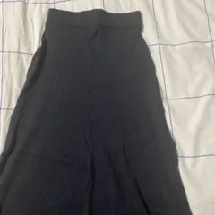 GU ブラック ニットタイトスカート Sサイズ