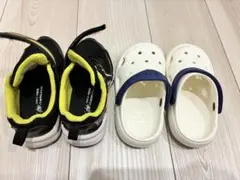 瞬足　キッズスニーカーとサンダルのセット