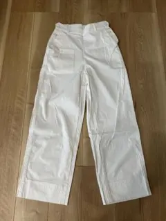 美品✨ユナイテッドアローズ green label ワイドパンツ　ホワイト36