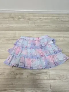 mezzo piano　フリルスカート 120cm ピンク・ブルー