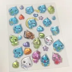 お裾分け　しずくちゃんボンボンドロップシール　正規品