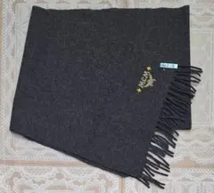 ちゅーる様　美品 Lisette リゼッタ カシミヤ100% マフラー グレー ちゅーる様 美品 Lisette リゼッタ カシミヤ100% マフラー グレー