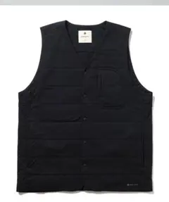 新品 L SNOW PEAK Flexible Insulated Vest 黒のサムネイル