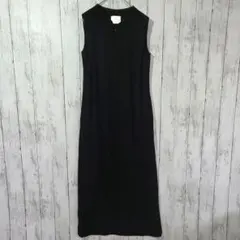 UNITED ARROWS & SONS ダイスケオバナ　ロングワンピース　黒