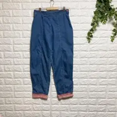 【モスキーノ】（L）サイドジップデニムパンツ ピエロ 大道芸 希少 イタリアーノ